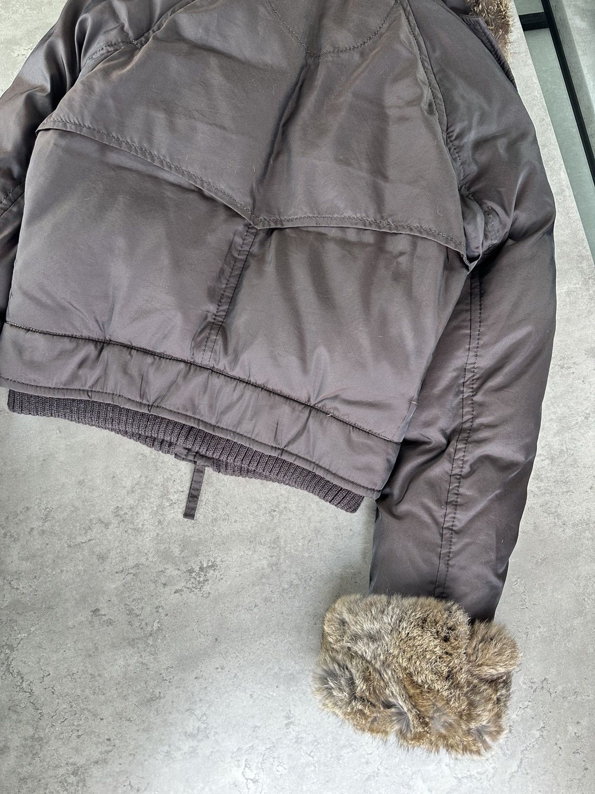 Japanese Brand Vintage Down Jacket With Fur Size M / US 6-8 / IT 42-44 - 13 Thumbnail