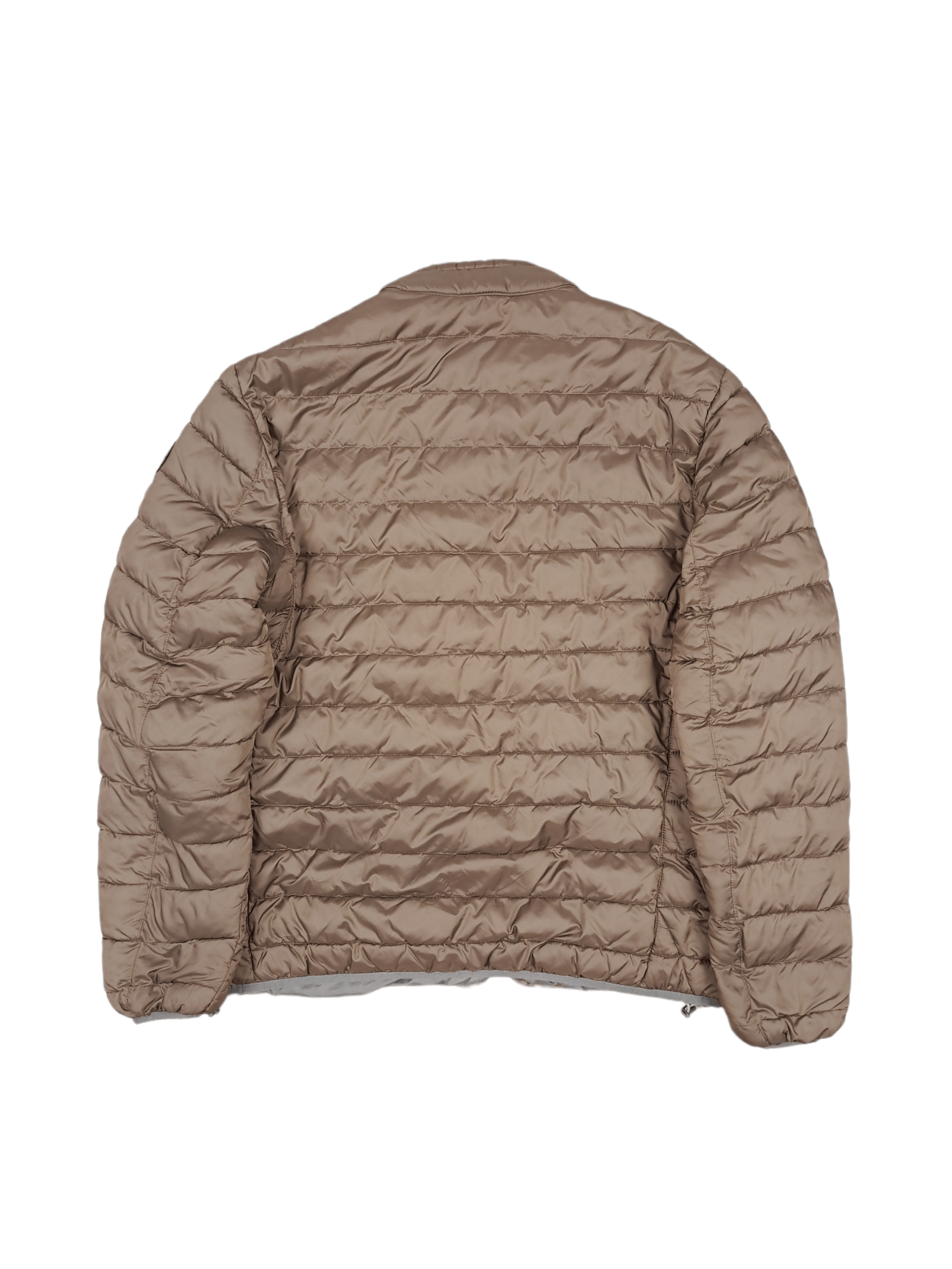 Napapijri × Vintage 💎 Napapijri Brown Outdoor Puffer Light Jacket Size XL Logo Size US XL / EU 56 / 4 - 2 Thumbnail