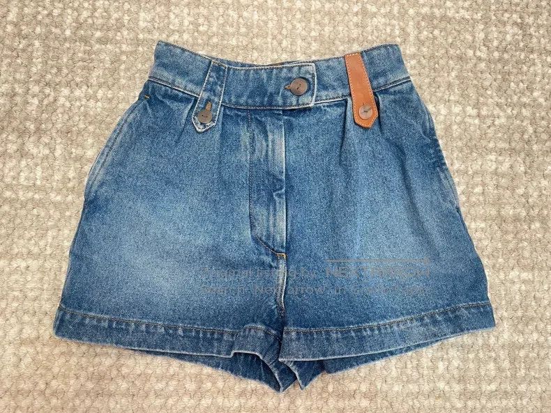 Loewe Loewe Denim Shorts Size 42" / US 20 - 2 Thumbnail