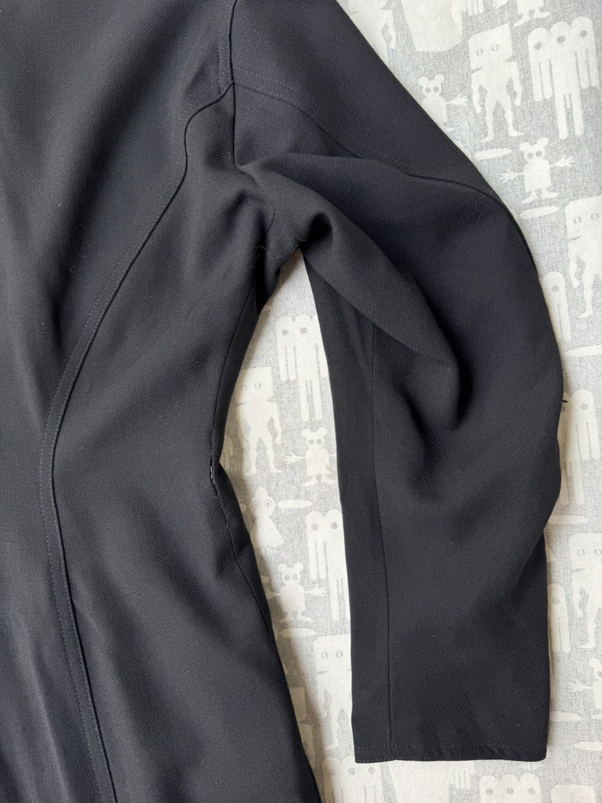 Ann Demeulemeester Ann Demeulemeester 1980's Darted C-Shaped Wool Light Coat Size US S / EU 44-46 / 1 - 8 Thumbnail