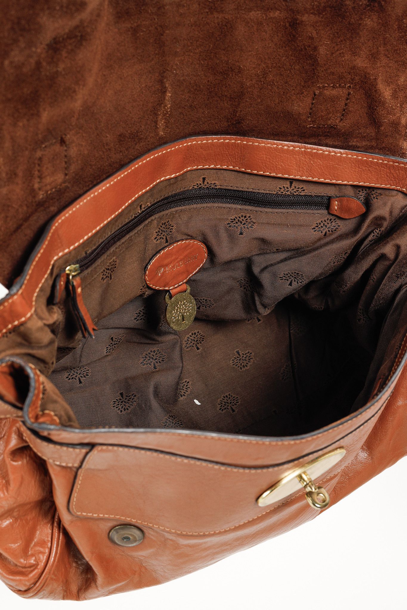 Mulberry Mulberry Alexa Oak Soft Buffalo Leather Satchel Size ONE SIZE - 12 Thumbnail