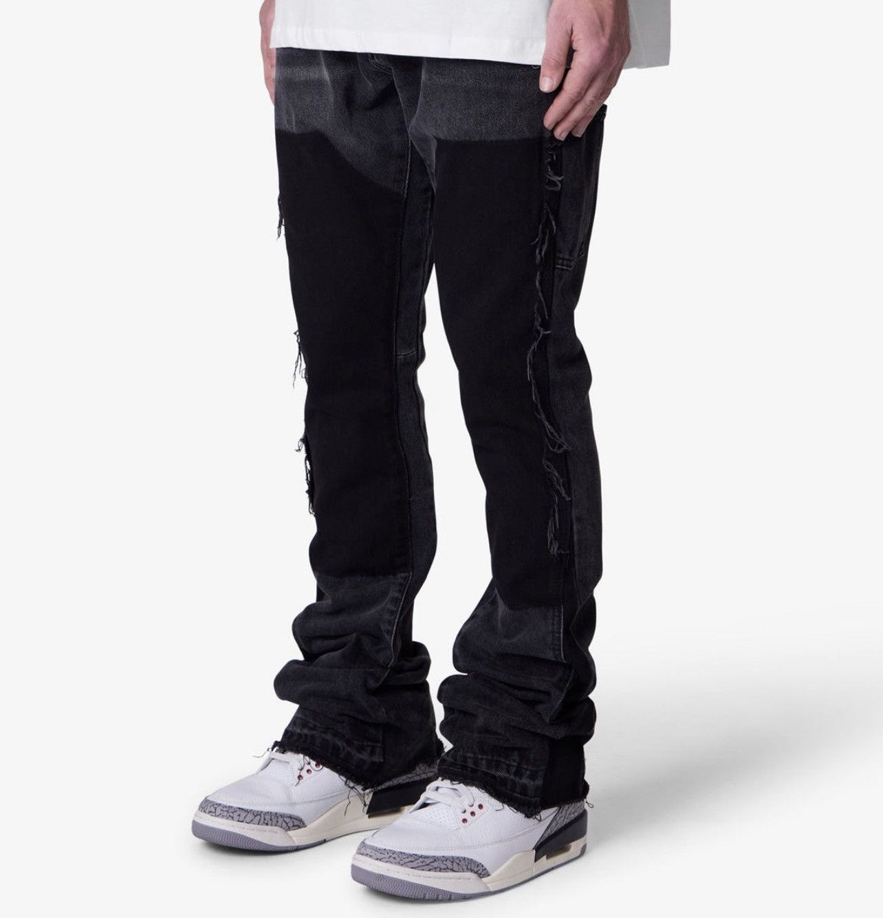 MNML MNML Black Work Flare Denim Size US 36 / EU 52 - 3 Thumbnail