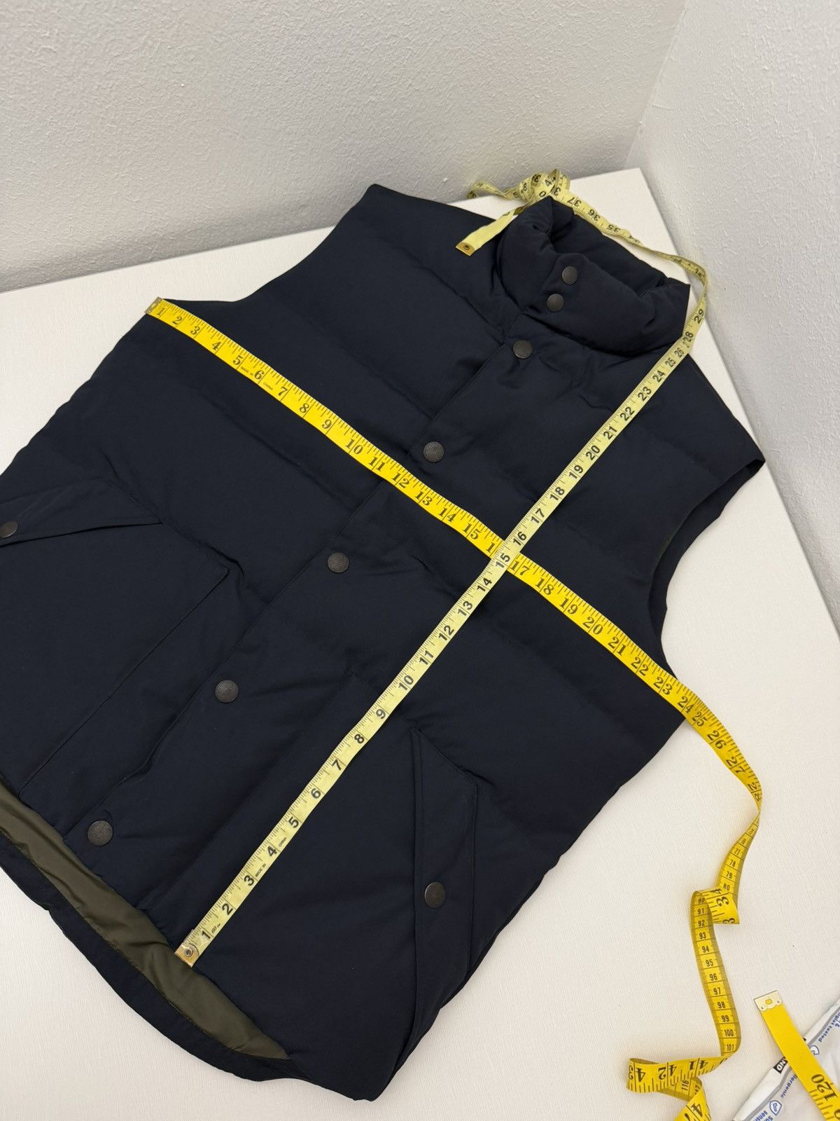 Lucky Brand Lucky Brand Ski Puffer Vest Dark Blue Down Heavyweight Large Size US L / EU 52-54 / 3 - 6 Thumbnail