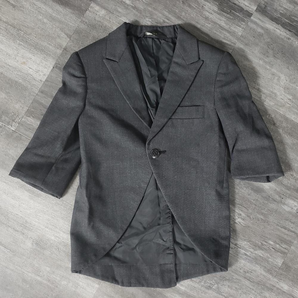 After Six Dark Grey | AFTER SIX | Formalwear Suit Jacket Size US XXS / EU 40 - 1 Thumbnail