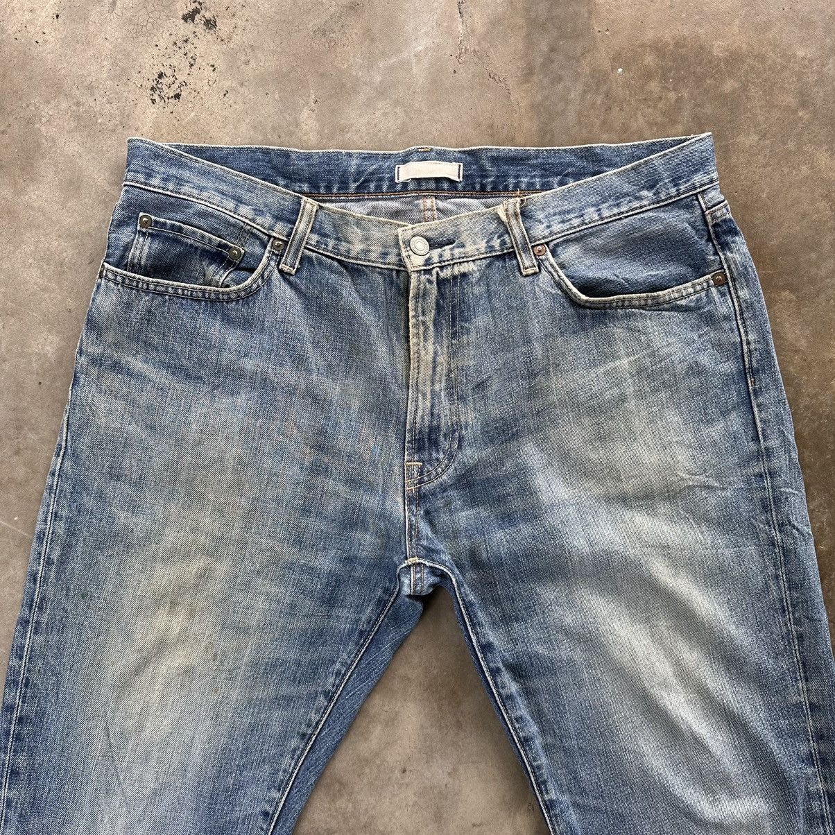 Japanese Brand Vintage Japanese Distressed Faded Denim Jean Pant W38 Size US 38 / EU 54 - 3 Thumbnail