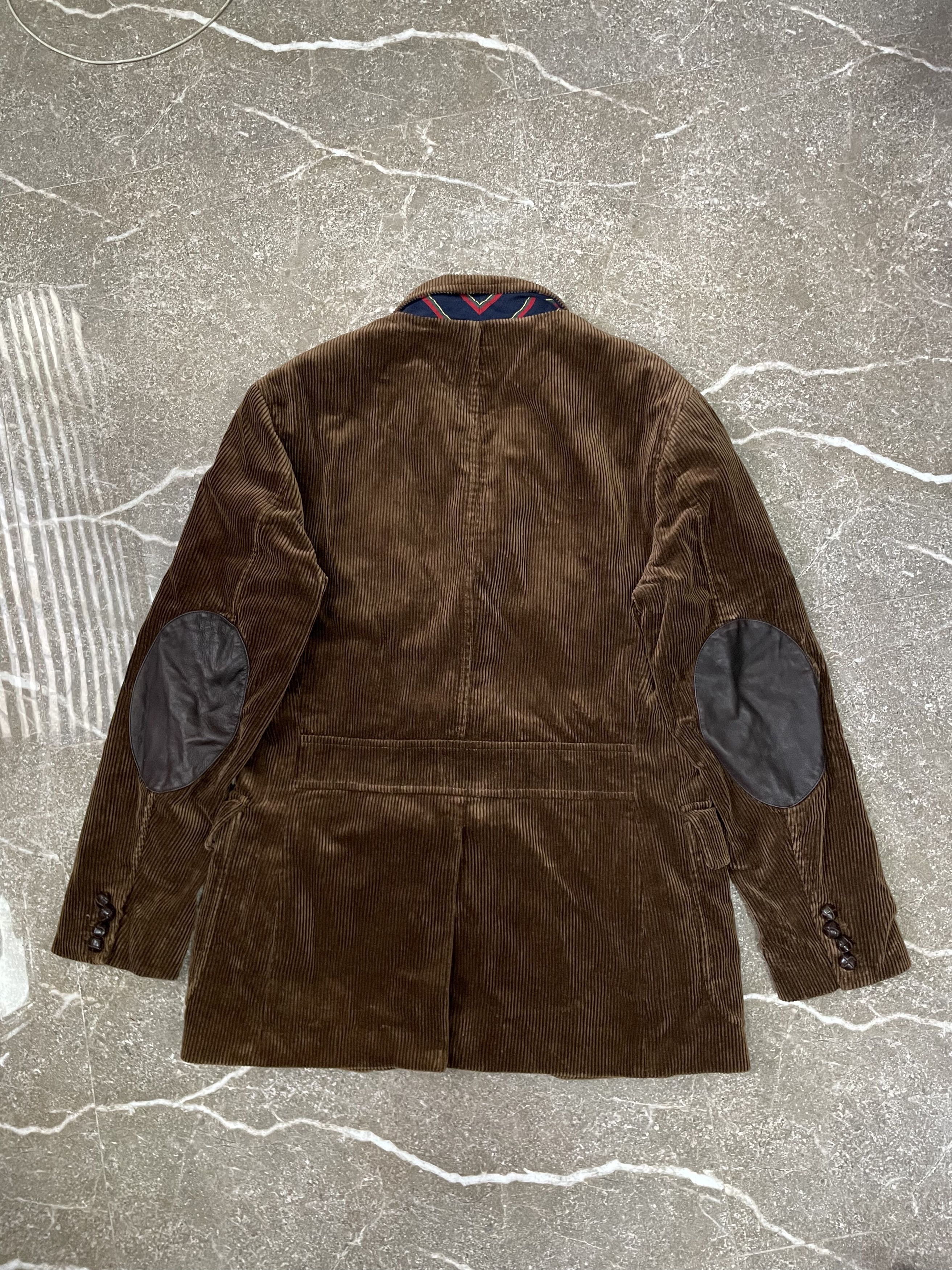 Polo Ralph Lauren × Ralph Lauren × Vintage Vintage Ralph Lauren Corduroy Blazer Jacket Size 38R - 9 Thumbnail