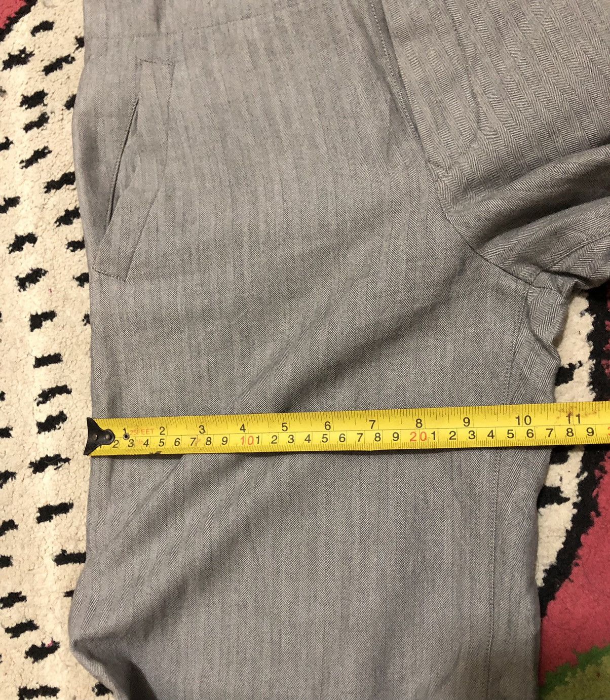 Margaret Howell Rare Vintage Margaret Howell Cotton Herringbone Pants Size 28" / US 6 / IT 42 - 16 Thumbnail