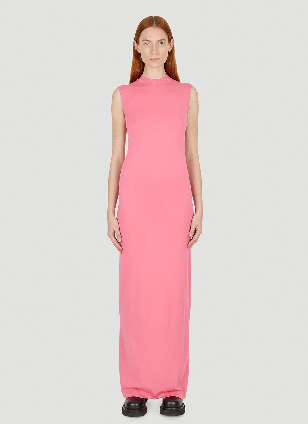 Sportmax Calcio Open Back Maxi Dress, Women's
