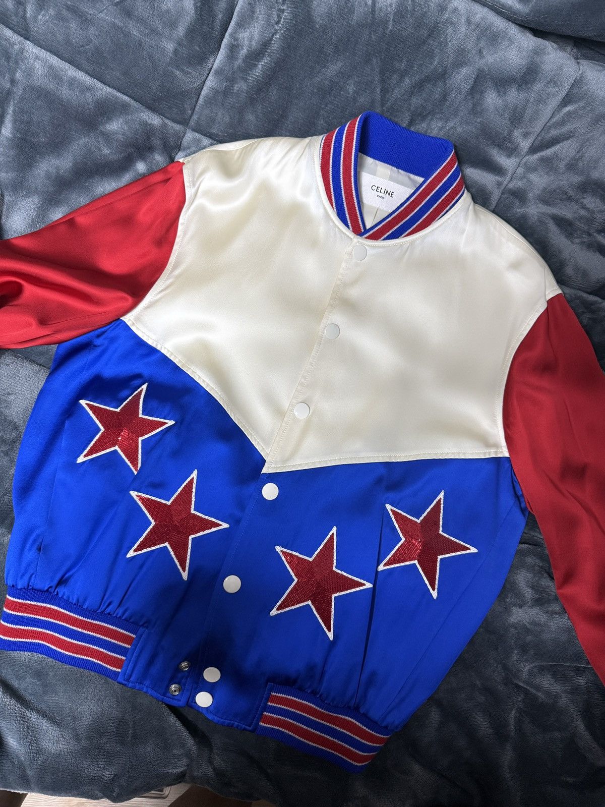 Celine Celine Americana Bomber Jacket[44] Size US S / EU 44-46 / 1 - 1 Thumbnail