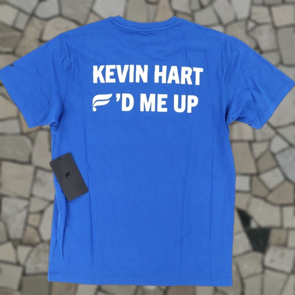 Fabletics Fabletics Shirt Blue Men M Kevin Hart Stretch Solid T-Shirt Size US M / EU 48-50 / 2 - 1 Thumbnail