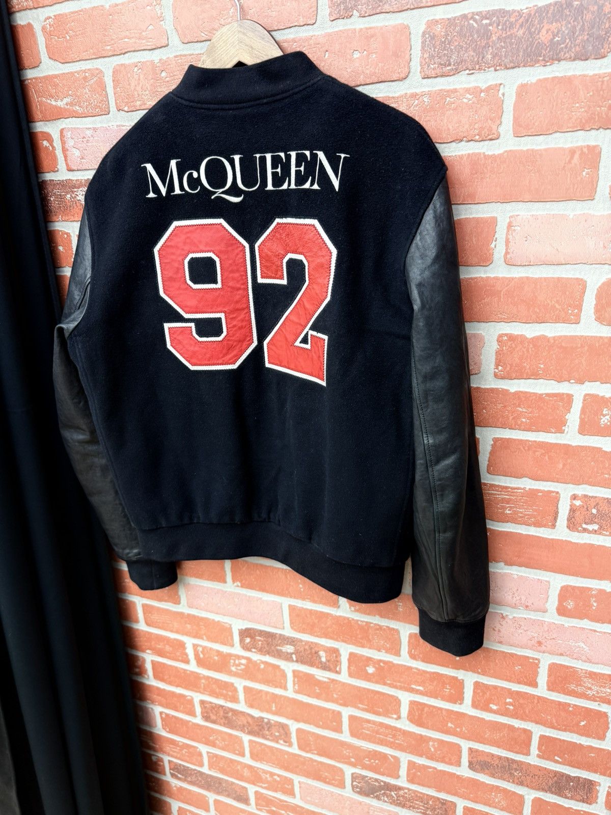 Alexander McQueen Alexander McQueen Mainline "92" Varsity Jacket Wool Size 50 Size US M / EU 48-50 / 2 - 8 Thumbnail