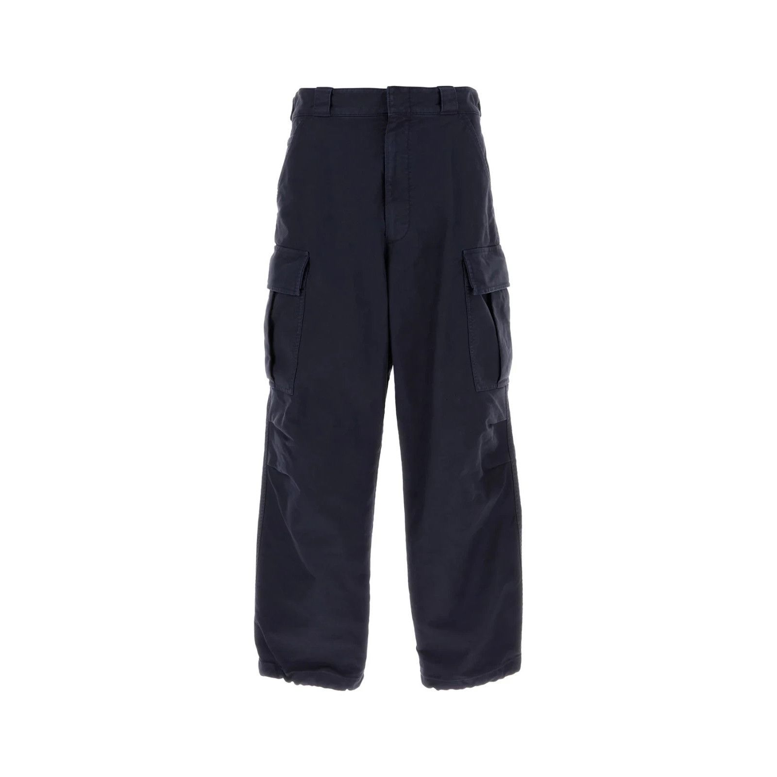 Prada PRADA Navy Blue Twill Cargo Pants New & Authentic (Men's siz Size US 34 / EU 50 - 1 Thumbnail