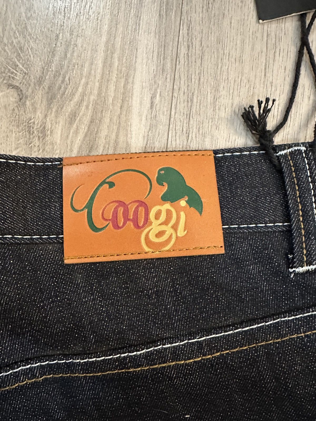 Coogi NEW TAGS! Y2K COOGI Embroidered Mexico Luchador Grey Jeans Size US 34 / EU 50 - 5 Thumbnail