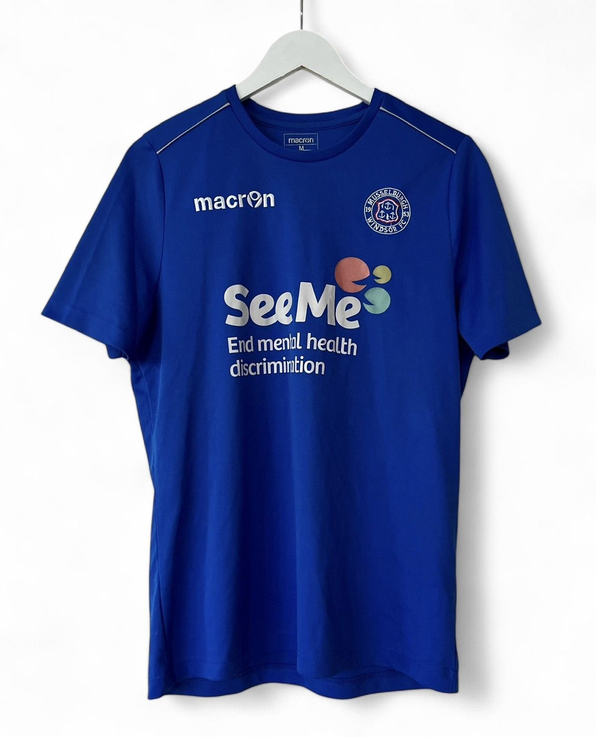 Macron × Vintage Musselburgh Windsor Scotland Home Football Shirt Macron M Size US M / EU 48-50 / 2 - 1 Thumbnail