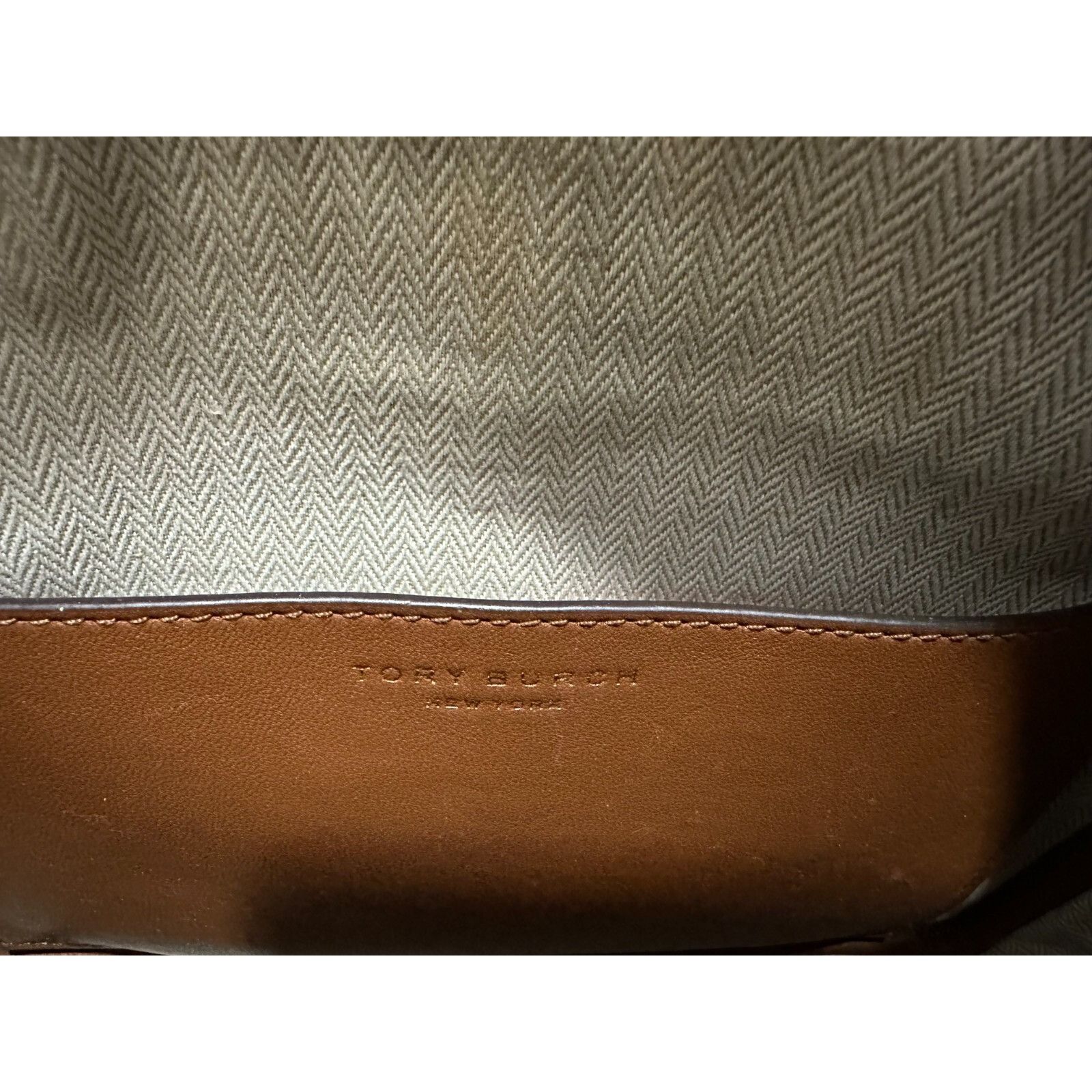 Tory Burch Tory Burch Leather Camera Bag - Brown Light Umber mspr 698 Size ONE SIZE - 6 Thumbnail