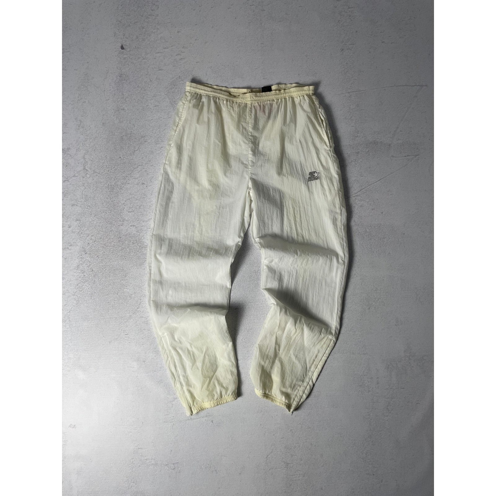 Starter Vintage Starter Cuffed Track Pants - Men's Large Size US 30 / EU 46 - 1 Thumbnail