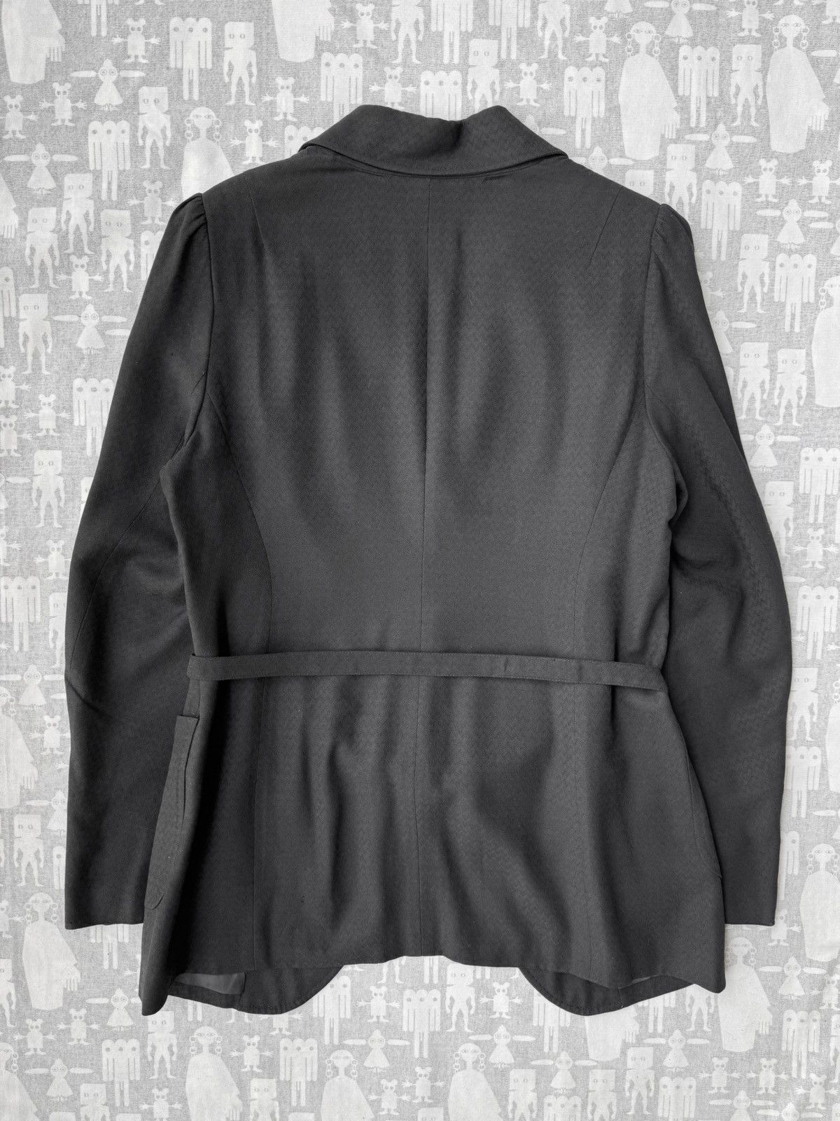 Ann Demeulemeester Ann Demeulemeester SS95 4 Pocket Tailored Belted Jacket Size US XS / EU 42 / 0 - 5 Thumbnail