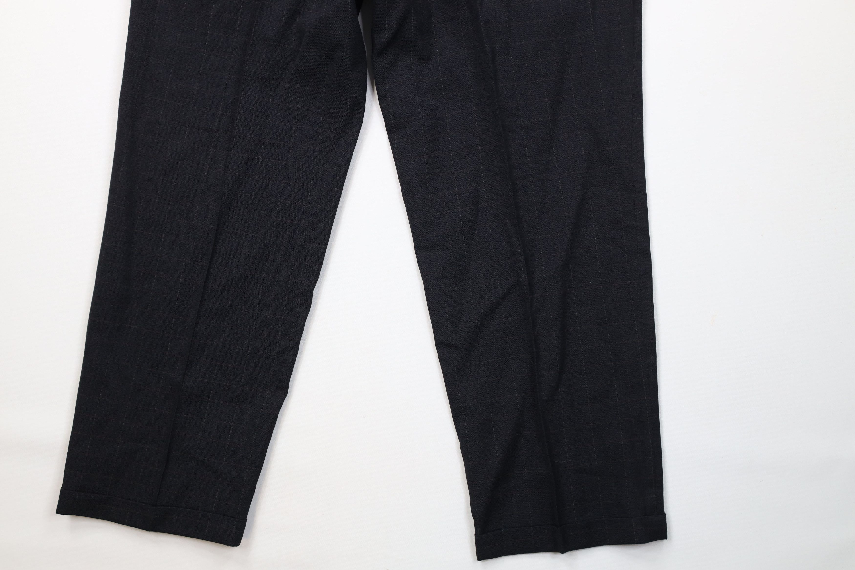 Vintage Vintage 90s Streetwear Wool Blend Wide Leg Chino Pants Size US 34 / EU 50 - 12 Thumbnail