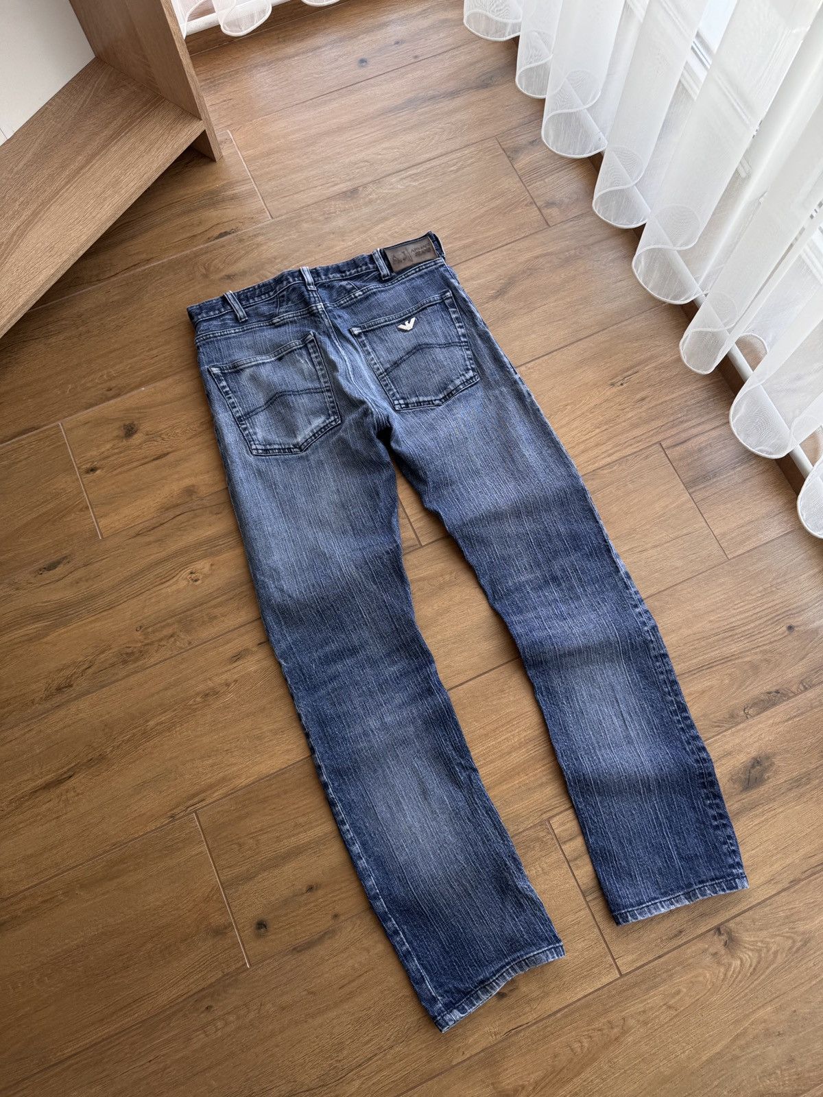 Armani Vintage Armani Japanese Denim Regular Jeans Size US 32 / EU 48 - 8 Thumbnail