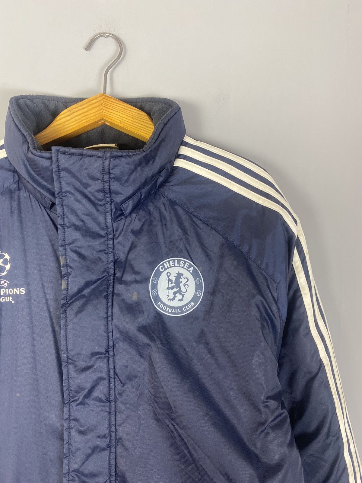 Adidas Vintage adidas Chelsea jacket champions league Size US XL / EU 56 / 4 - 2 Thumbnail