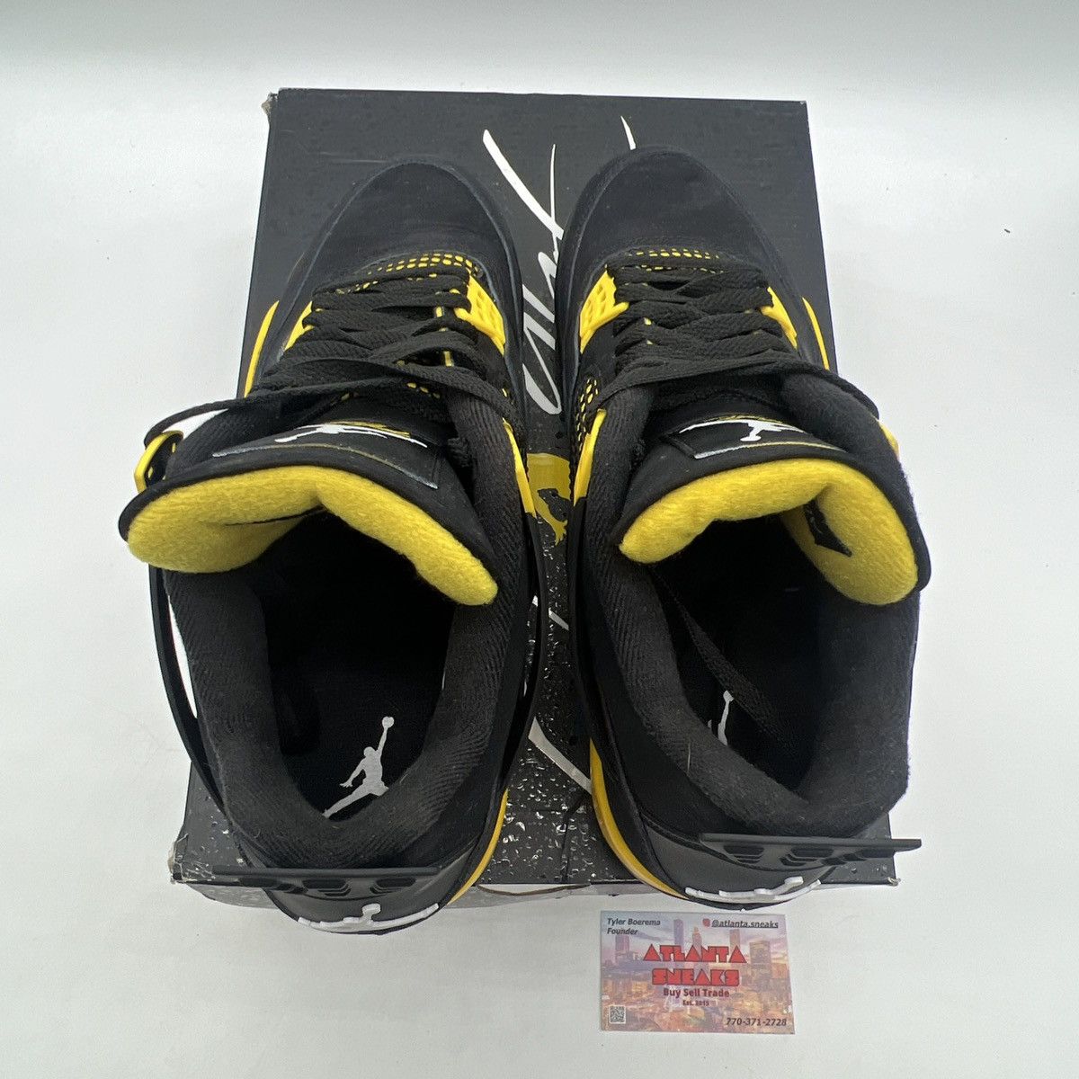 Jordan Brand Air Jordan 4 Thunder Size US 10 / EU 43 - 7 Thumbnail