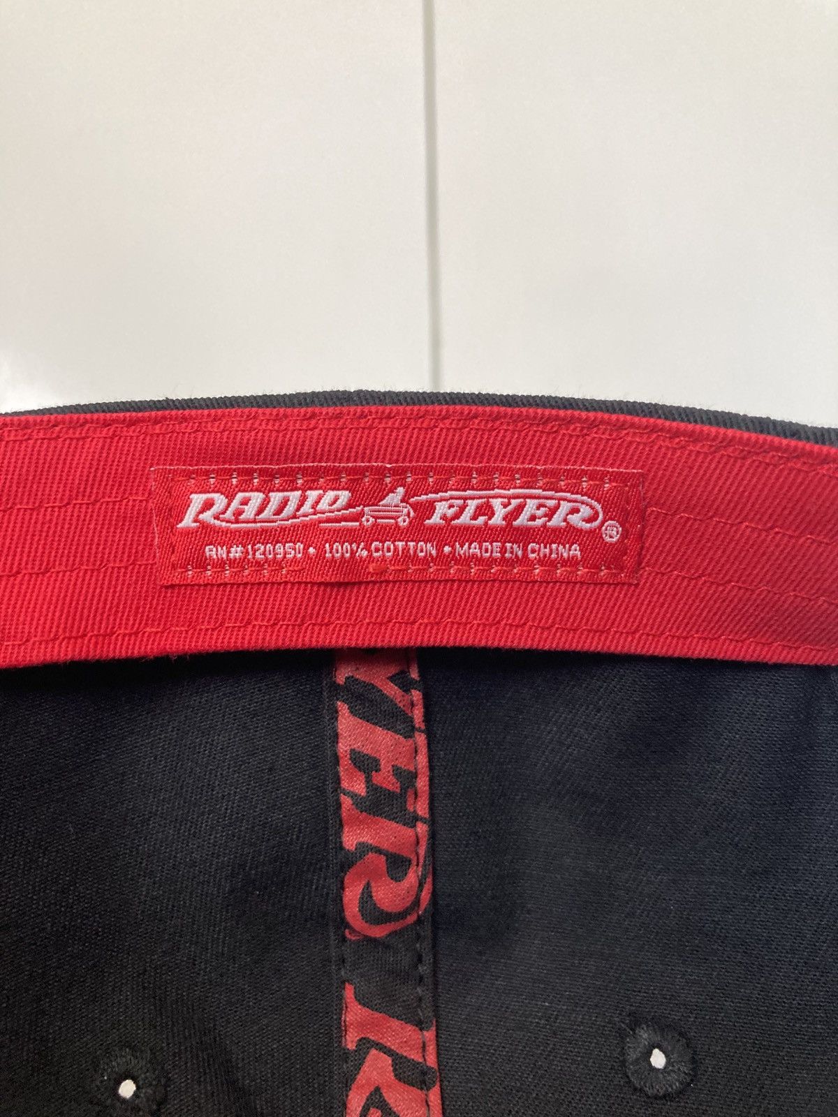 Vintage RADIO FLYER BASEBALL STRAPBACK HAT CAP EMBROIDERED RED WAGON Size ONE SIZE - 14 Thumbnail