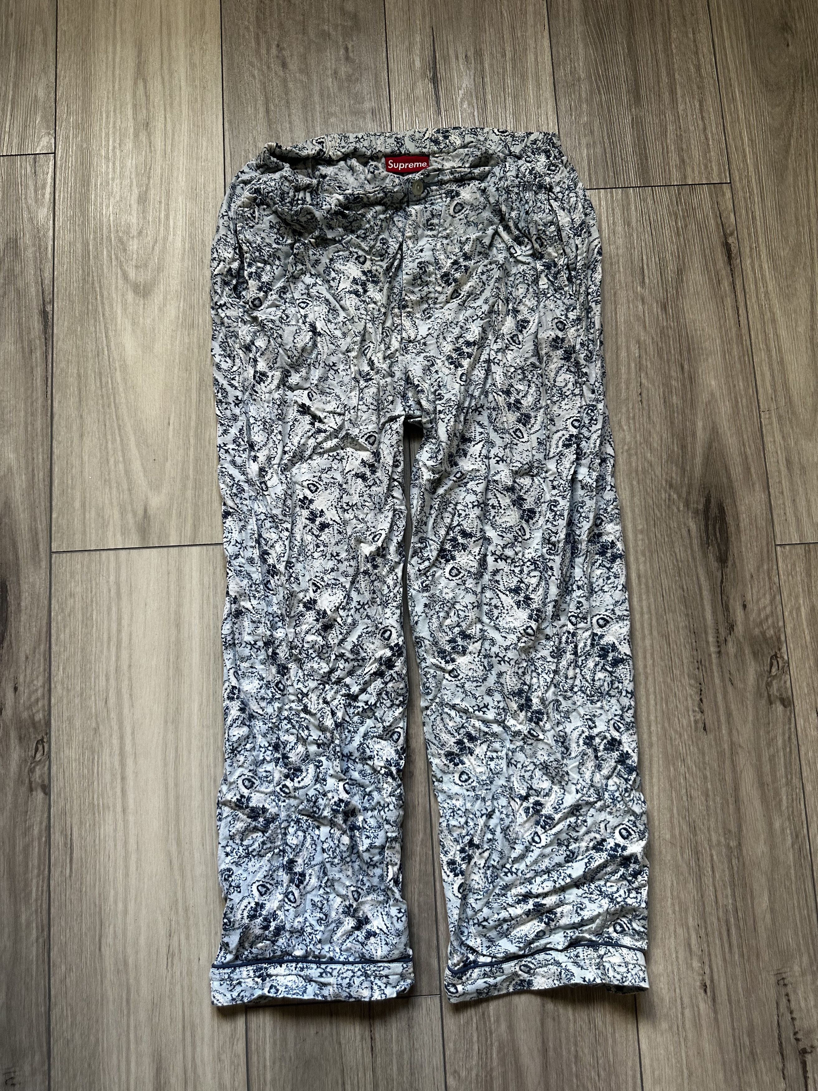 Supreme Supreme FW 2015 Paisley Pyjama Pants Size US 30 / EU 46 - 2 Thumbnail