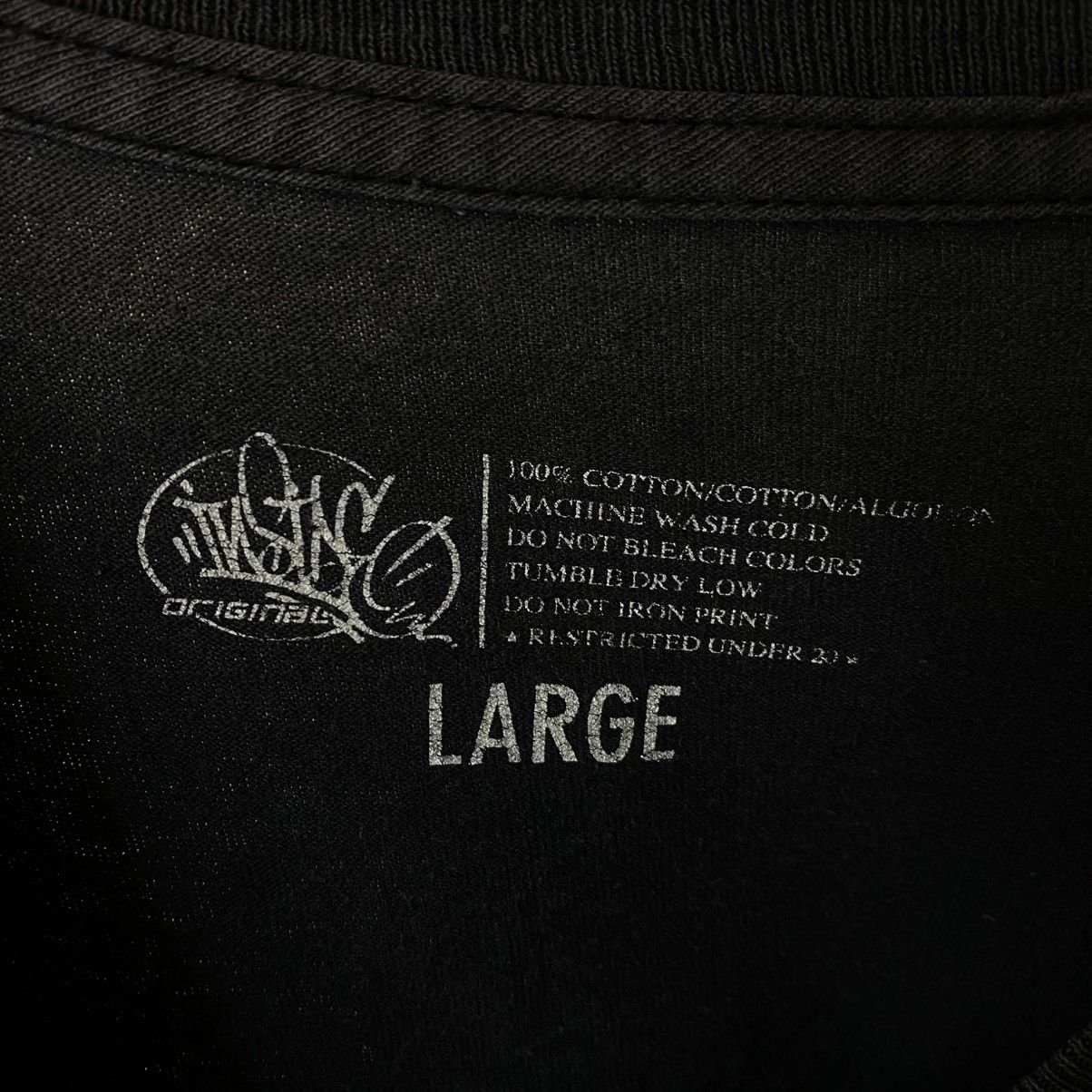 Vintage Y2K Inside Originals Neo Nineties Streetwear T Shirt Size US L / EU 52-54 / 3 - 4 Thumbnail