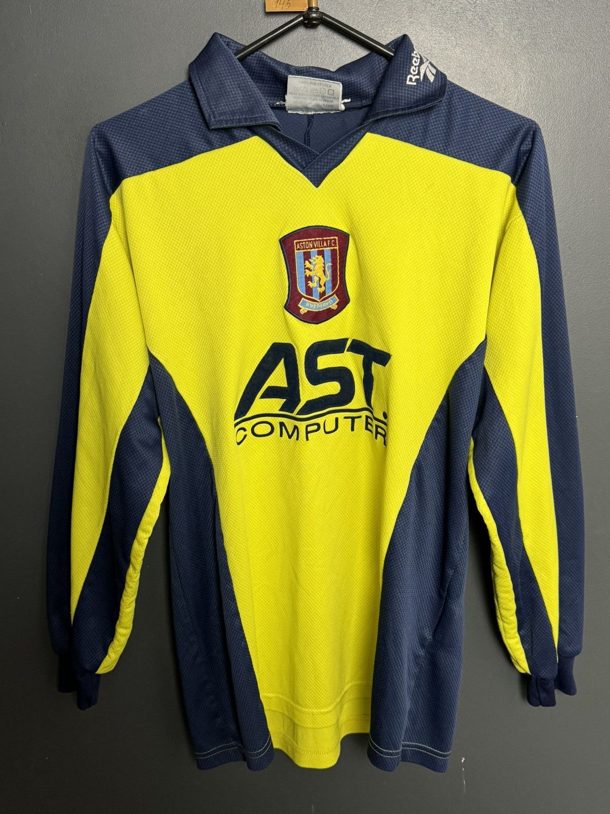 Reebok Aston Villa 97/98 Goalkeeper Football Long Sleeve Jersey Size US M / EU 48-50 / 2 - 1 Thumbnail