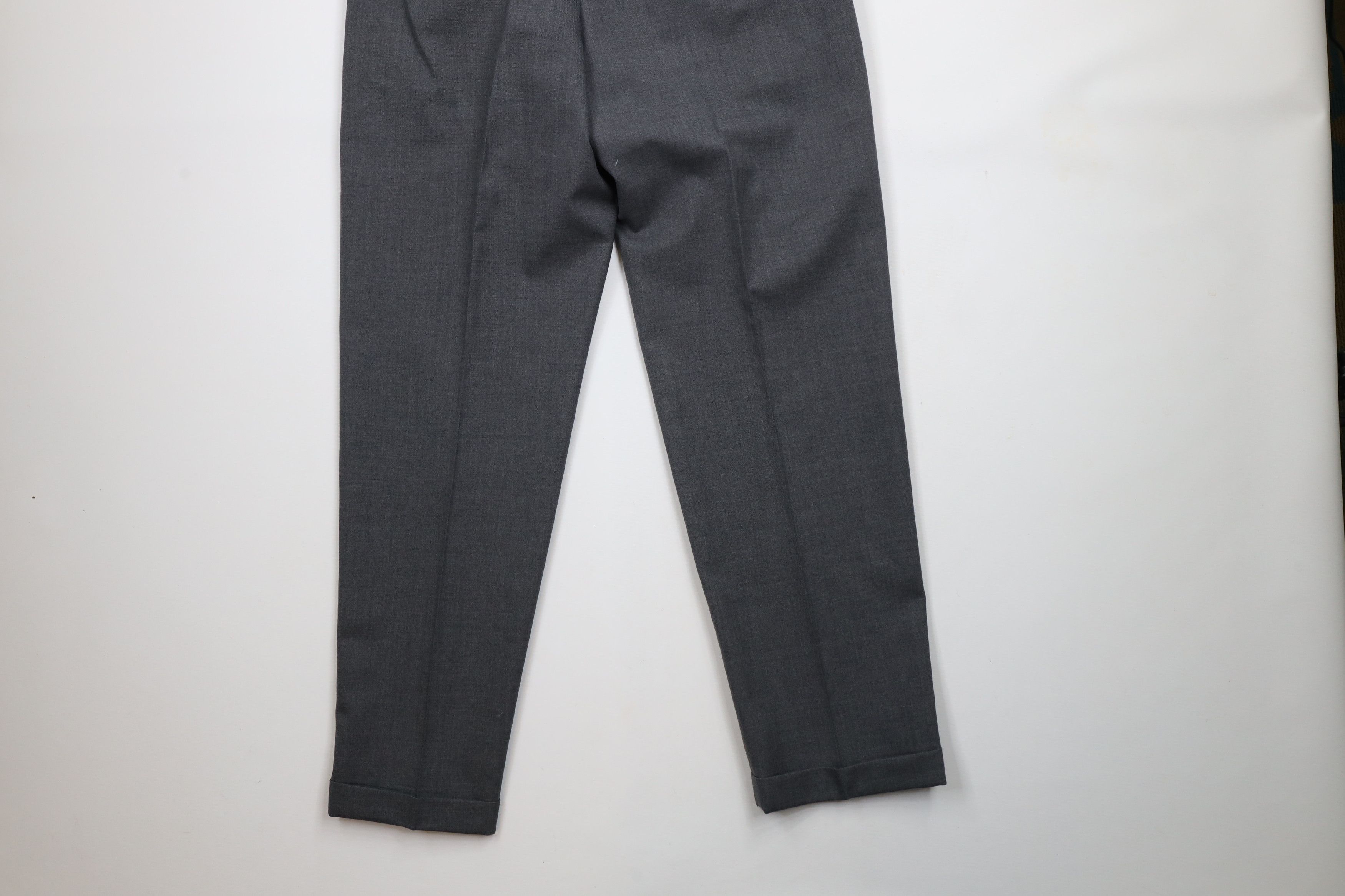 Lands' End × Vintage Vintage 90s Lands End Wide Leg Chino Pants Trousers USA Size US 32 / EU 48 - 11 Thumbnail