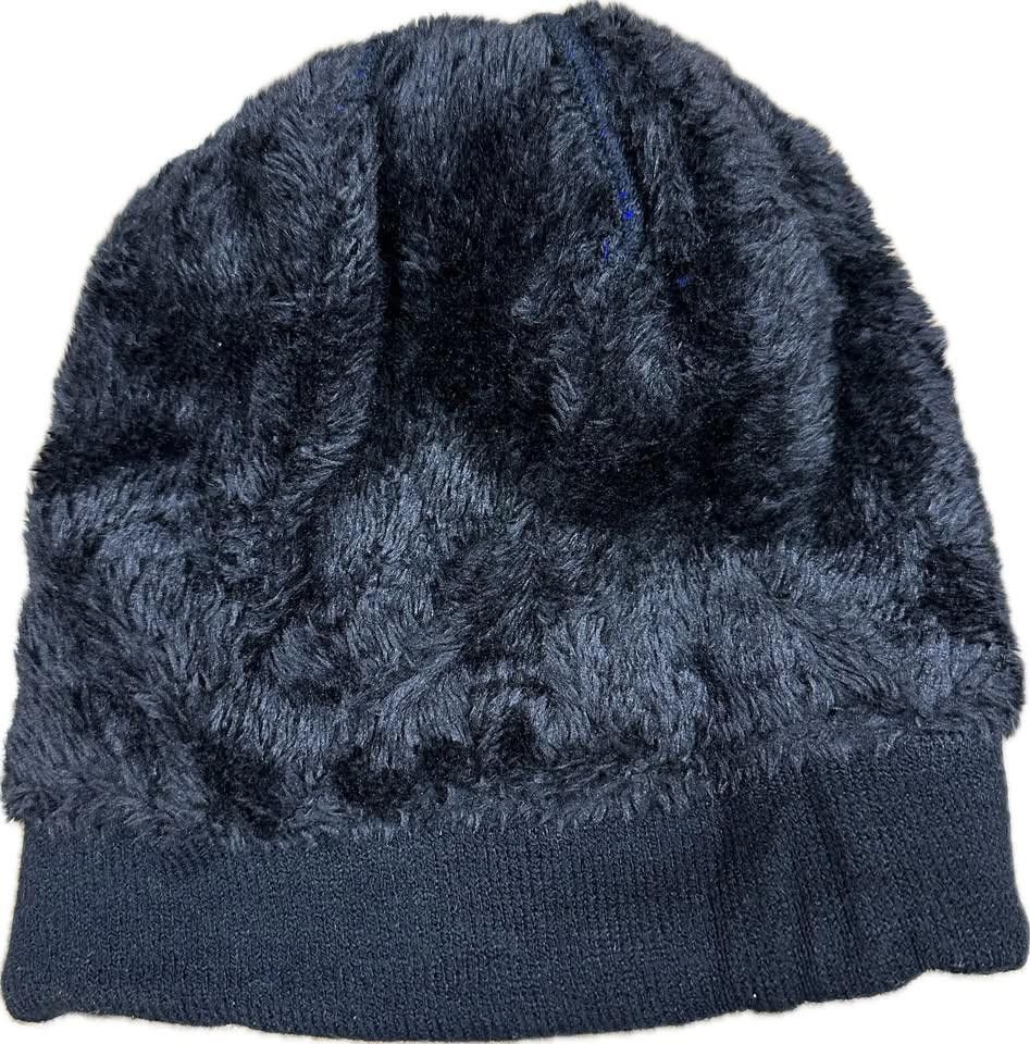 Designer Honduras Fleece Lined Beanie Ski Cap BLACK Size ONE SIZE - 3 Thumbnail