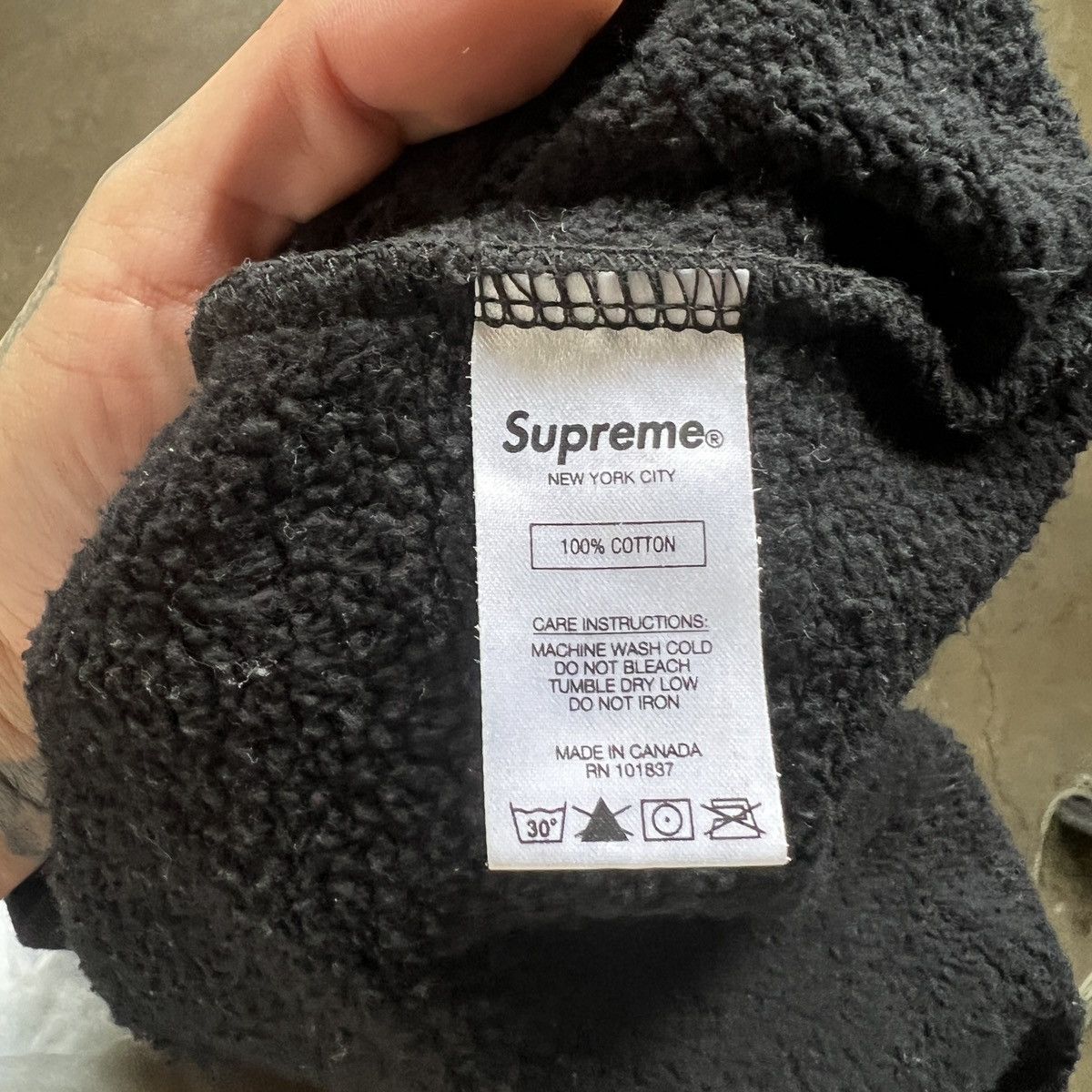 Supreme SS20 Cutout Box Logo Crewneck Size US L / EU 52-54 / 3 - 5 Thumbnail
