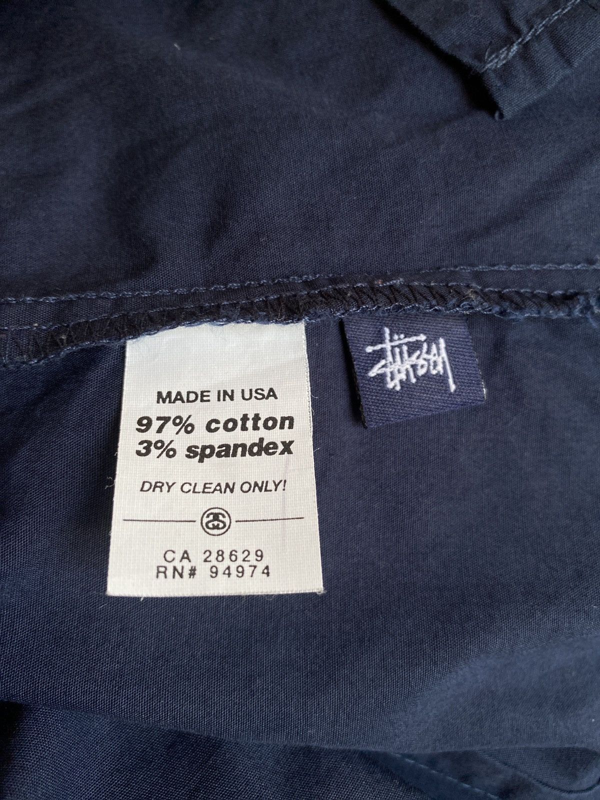 Stussy Stussy Dark Blue Long-Sleeve Shirt Size M / US 6-8 / IT 42-44 - 13 Thumbnail