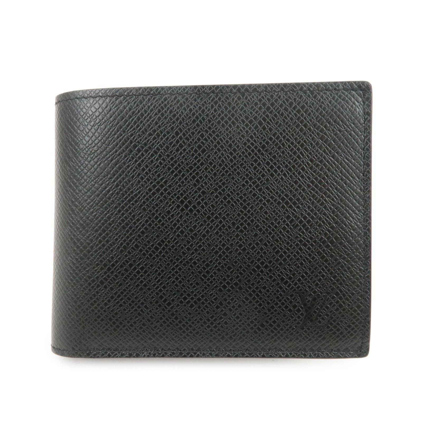 Louis Vuitton Louis Vuitton Taiga Portefeuille Marco NM Wallet Black Size ONE SIZE - 1 Thumbnail