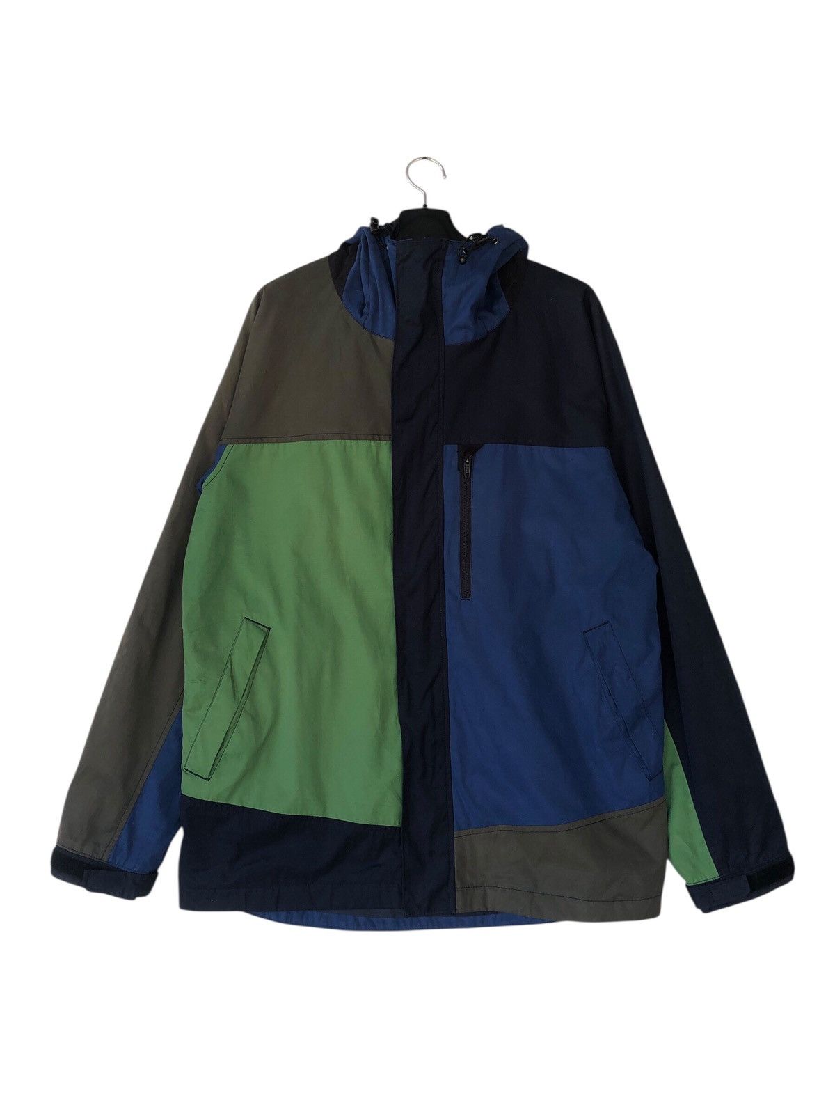 GU × Japanese Brand × Undercover Gu Colour Block Outdoor Jacket Size US XL / EU 56 / 4 - 1 Thumbnail