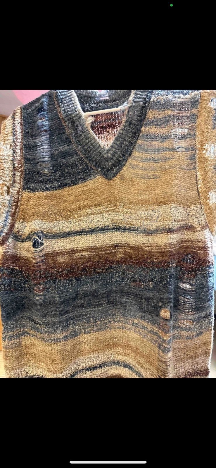 Vintage Distressed cardigan Size US M / EU 48-50 / 2 - 1 Thumbnail