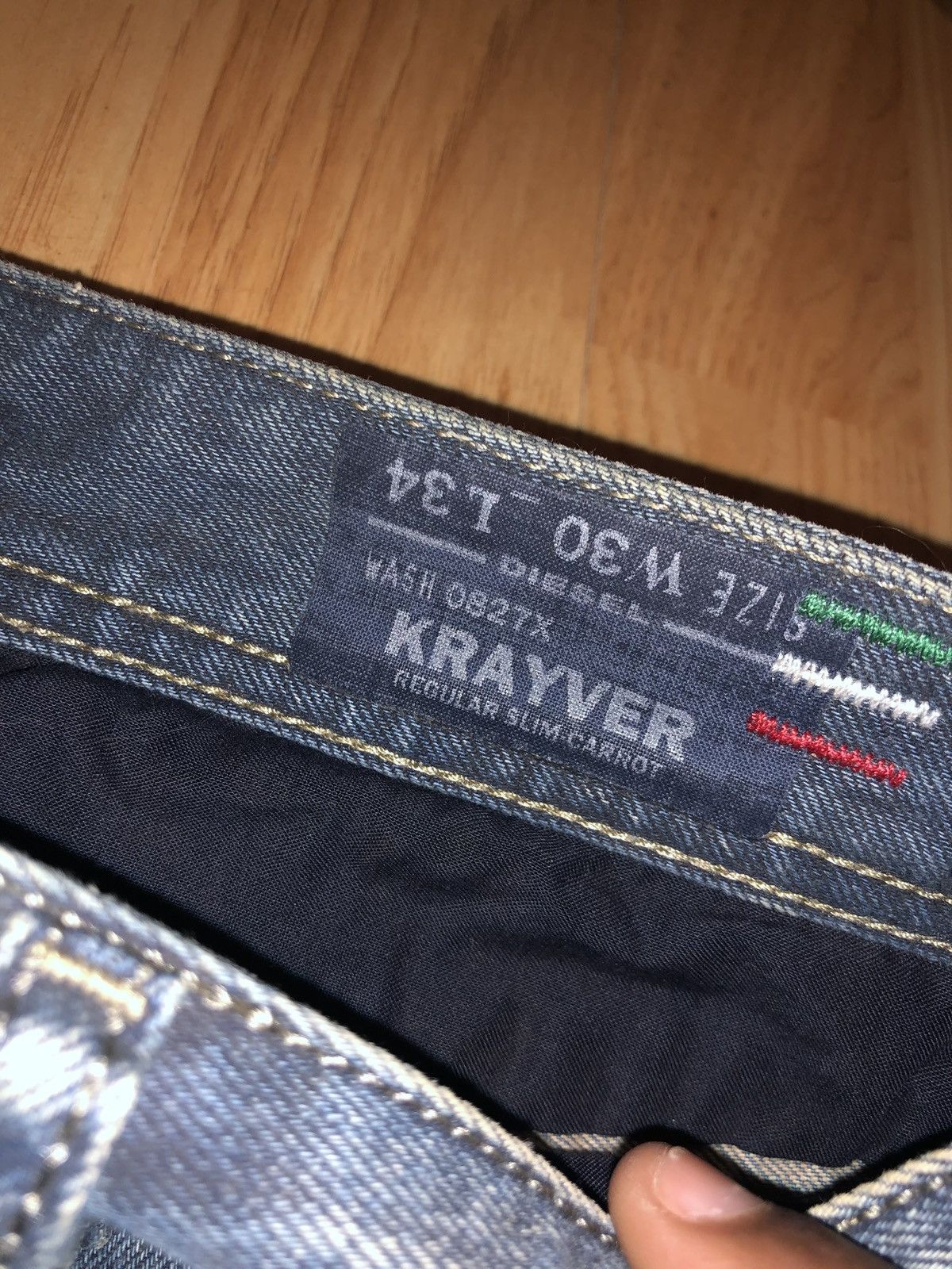 Diesel Diesel Krayver Slim Carrot Jeans - Size 30 Size US 30 / EU 46 - 4 Thumbnail
