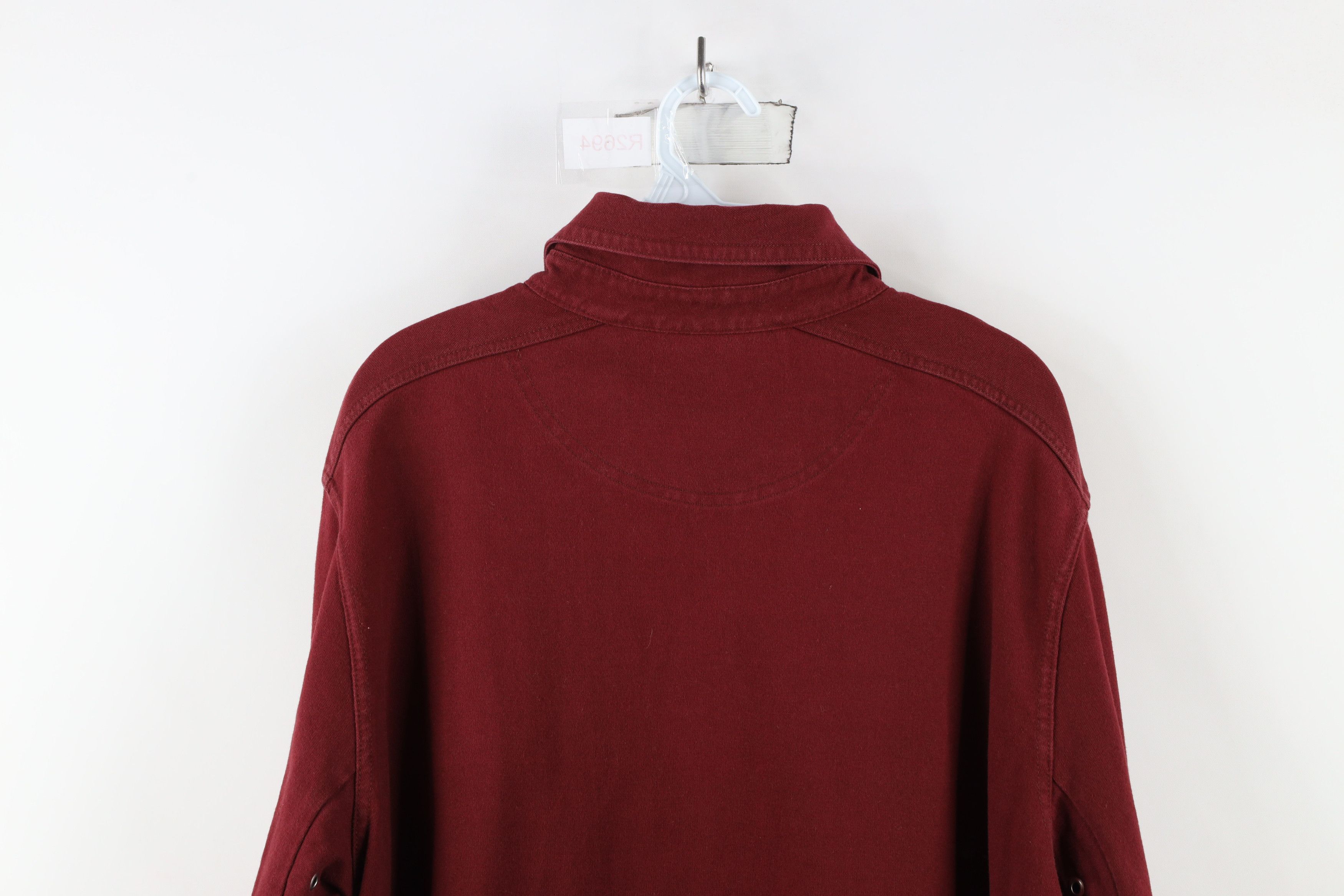 Vintage Vintage 90s Streetwear Heavyweight Long Sleeve Rugby Polo Size US M / EU 48-50 / 2 - 9 Thumbnail
