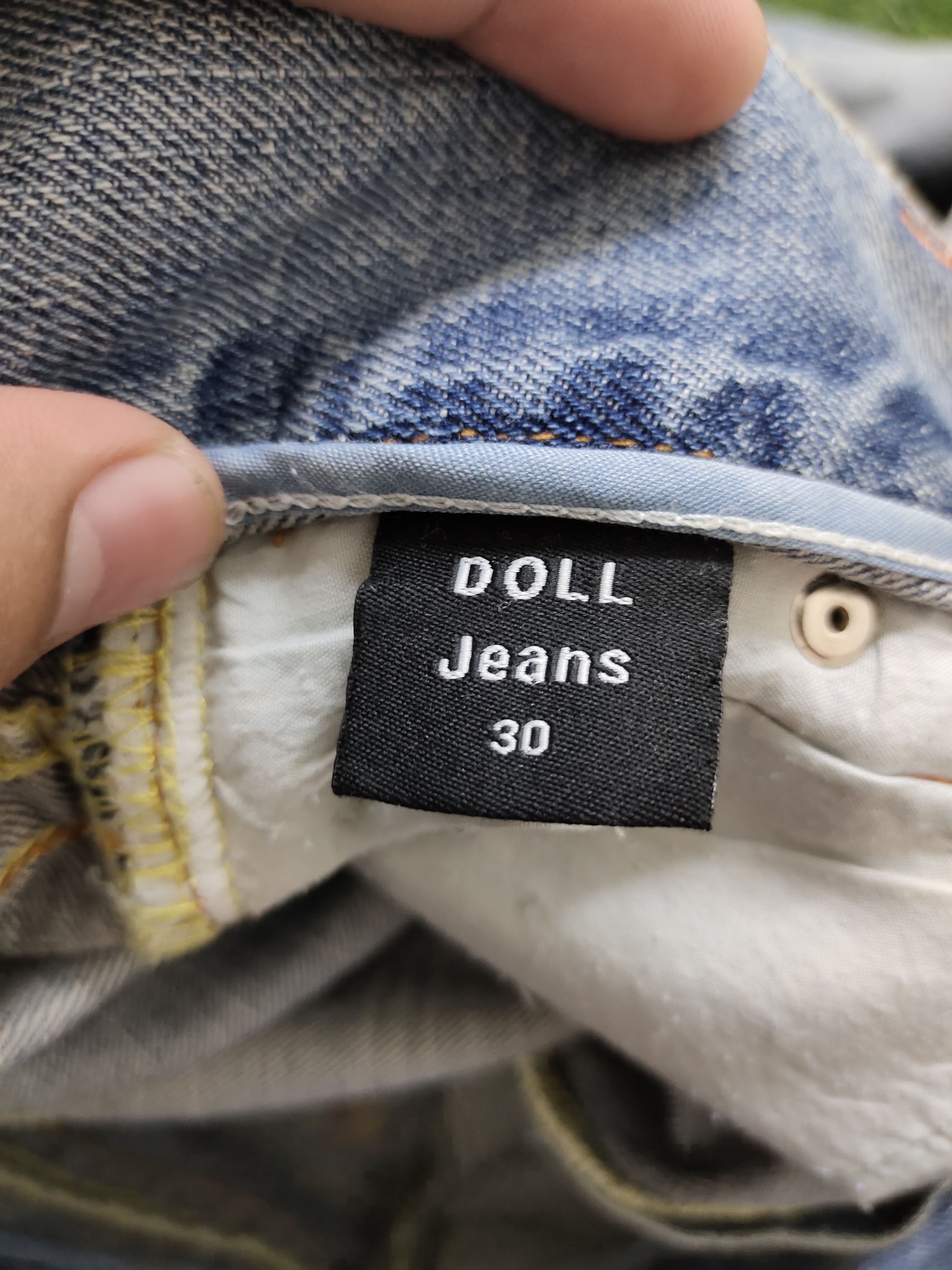 If Six Was Nine Flare Jeans Doll Distress Faded Boot Cut Y2k Mudmax Size US 30 / EU 46 - 21 Thumbnail