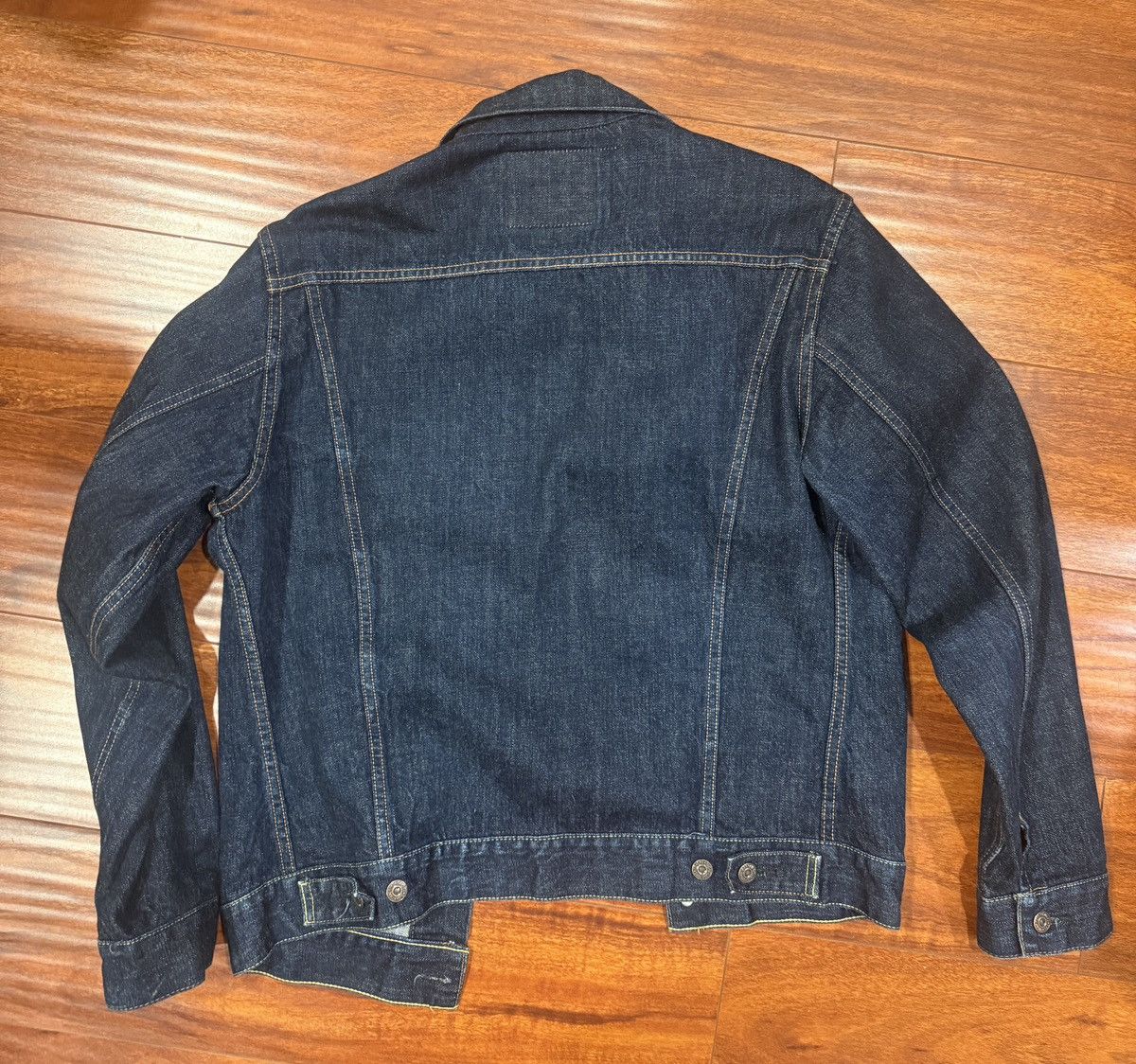 Sugar Cane Sugar Cane Type 3 Denim Jacket Sz 40 Size US XXS / EU 40 - 2 Thumbnail