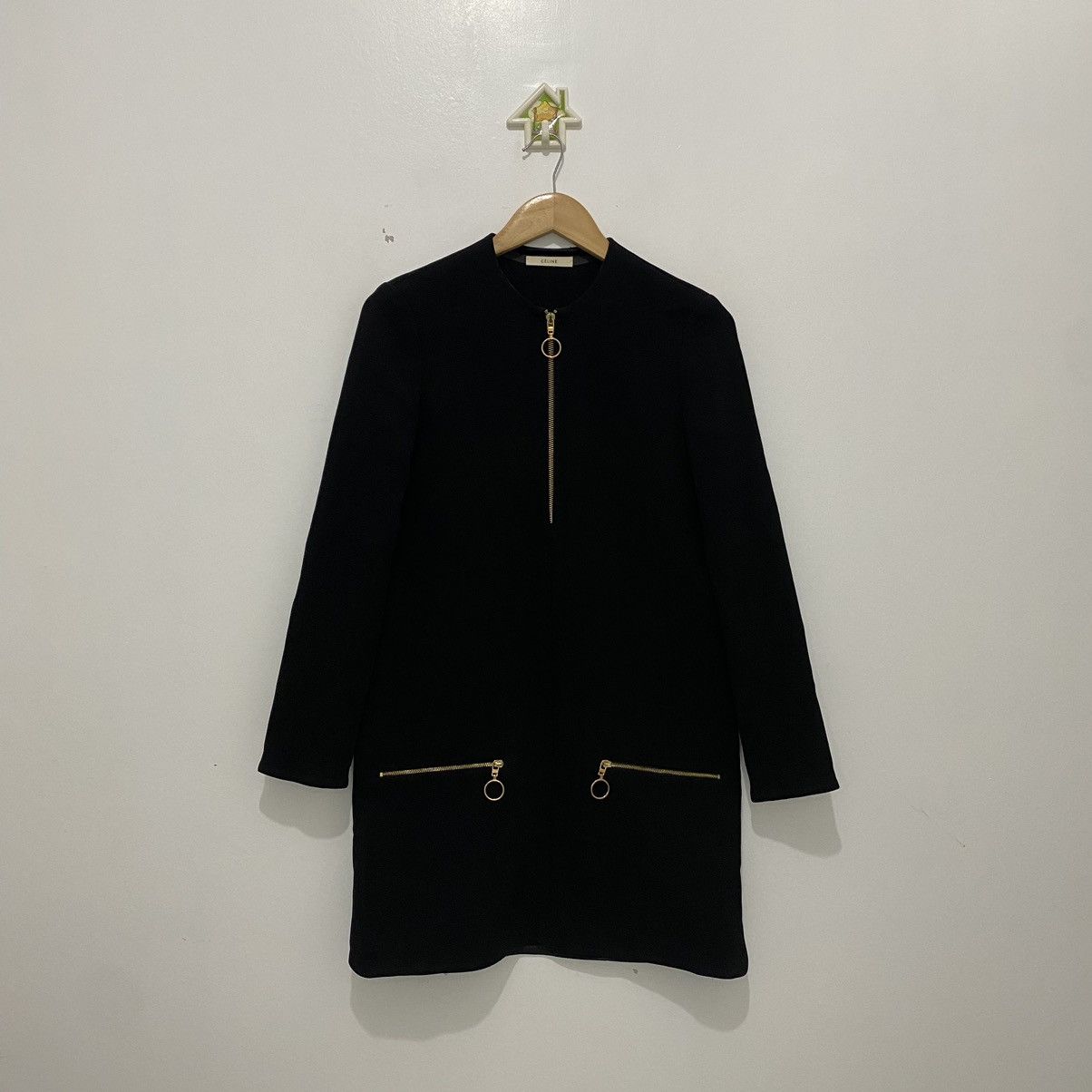 Celine Céline Phoebe Philo Zip Dress Size XS / US 0-2 / IT 36-38 - 1 Thumbnail