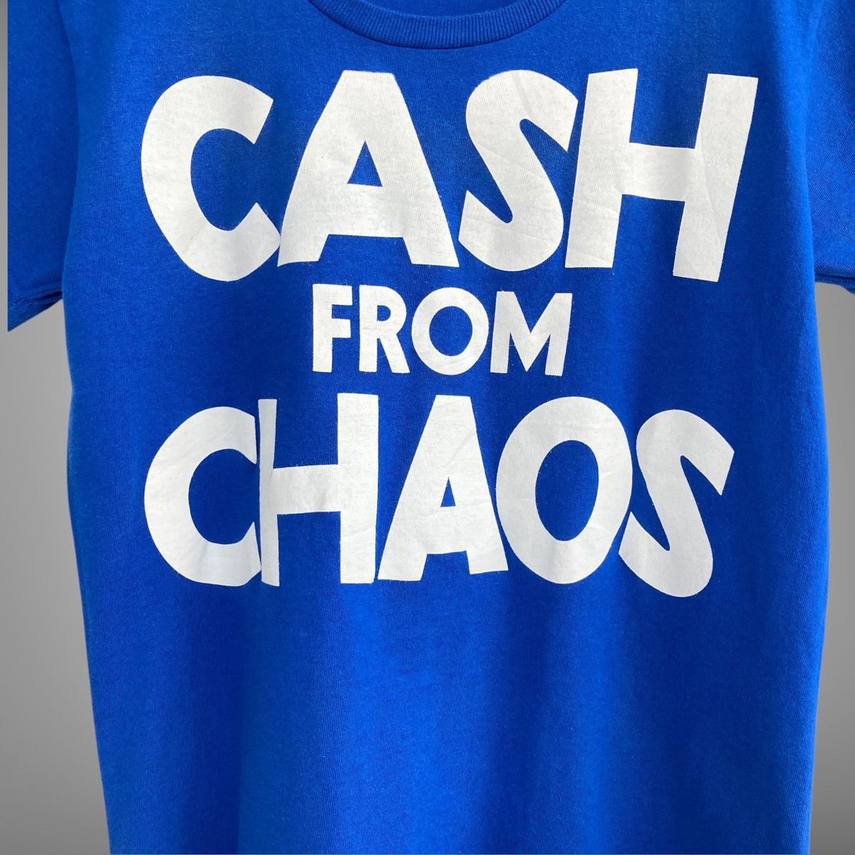 Japanese Brand × Seditionaries 📢SENDOFFER📢Vintage Seditionaries Cash From Chaos Tee Size US XS / EU 42 / 0 - 4 Thumbnail