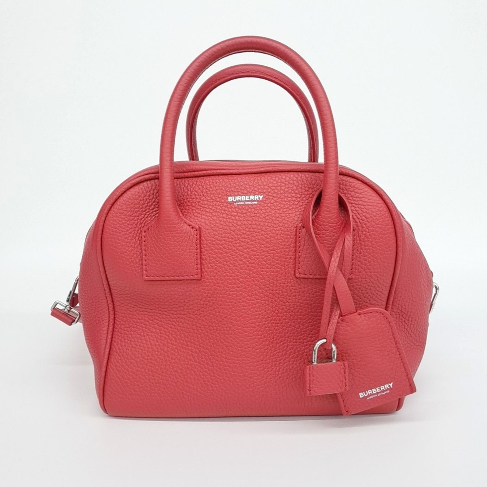 Burberry Tote And Shoulder Bag (10025062) in Red, Women's