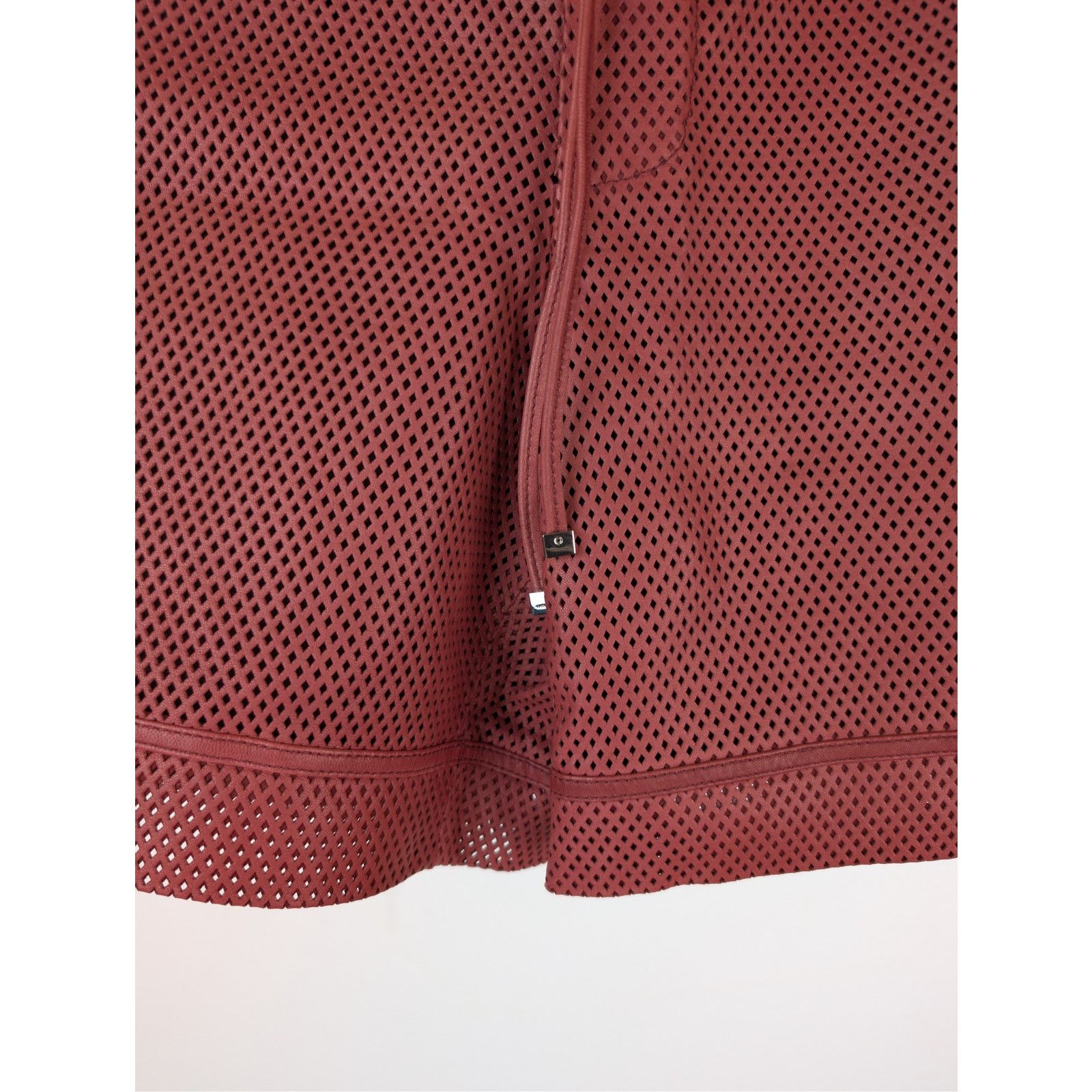 Amiri o1rshd1 MA Perforated Leather Shorts in Sun Dried Tomato Size US 32 / EU 48 - 8 Thumbnail