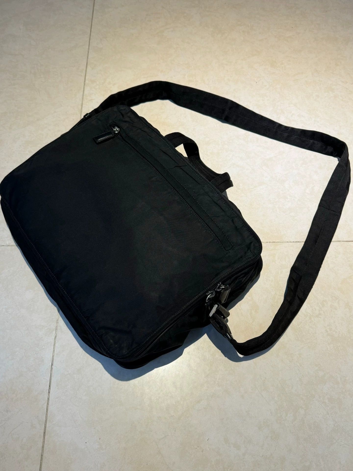Prada Prada Sport Black Nylon Logo Sling Bag Frank Ocean Size ONE SIZE - 2 Thumbnail