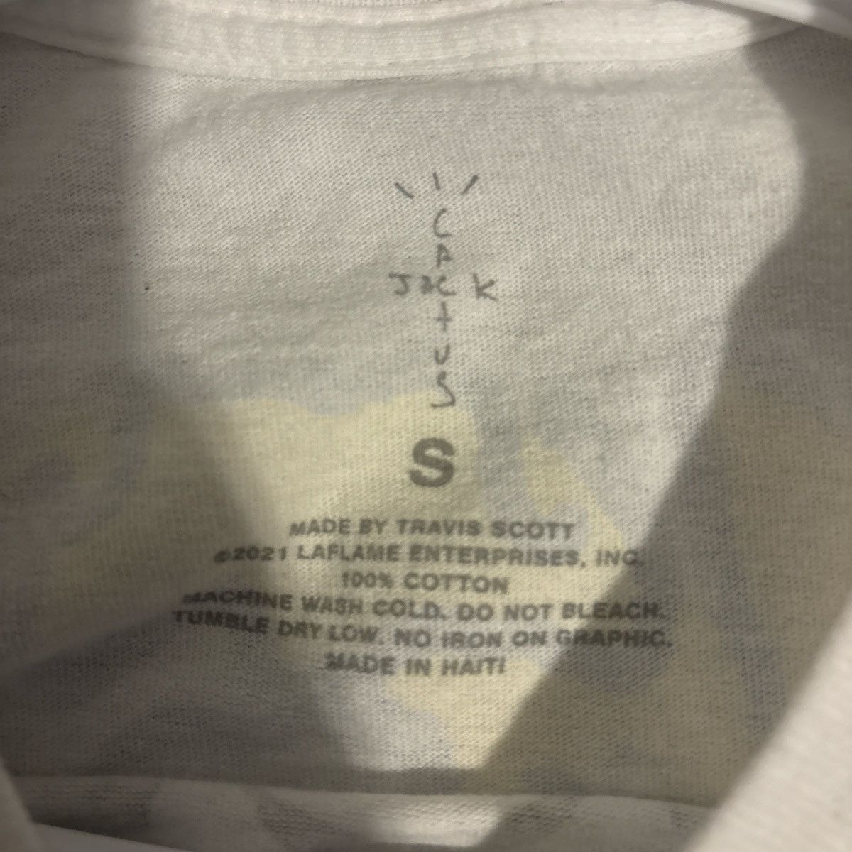 Kaws × Travis Scott Cactus Jack by Travis Scott × KAWS For Fragment Tee Size US S / EU 44-46 / 1 - 3 Thumbnail