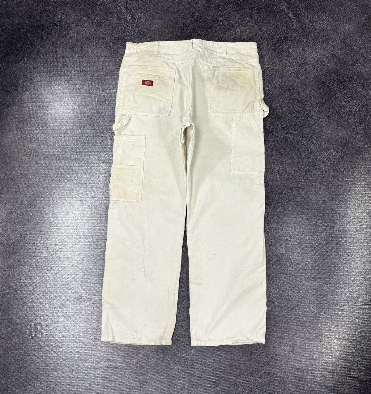 Dickies Vintage Dickies USA White Work Carpenter Hype Baggy Pants Size US 38 / EU 54 - 1 Thumbnail