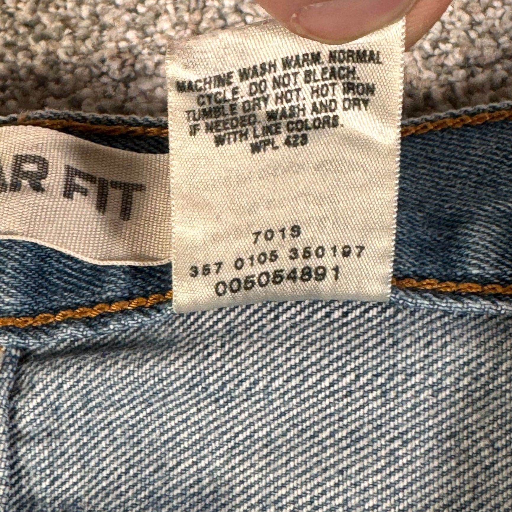 Levi's VINTAGE Levi's 505 Jeans Mens 33x32 Regular Fit 90s Y2K Denim Streetwear Grunge Blue Jeans Mens 33 Regular Fit 5-Pocket Design Size US 33 - 6 Thumbnail