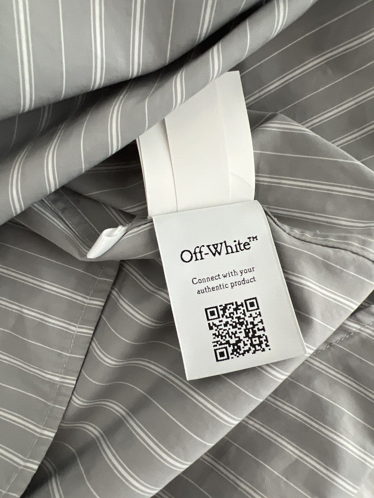 Off-White Striped Shirt Size US S / EU 44-46 / 1 - 12 Thumbnail