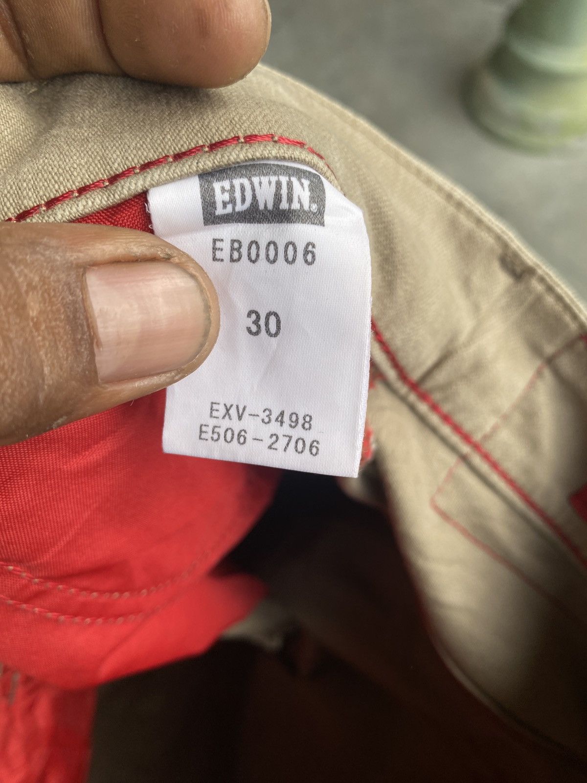 Edwin Vintage Edwin blue trip denim Size US 30 / EU 46 - 4 Thumbnail